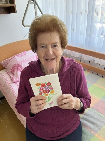 Šopek za babico - Mazzo di fiori per la nonna